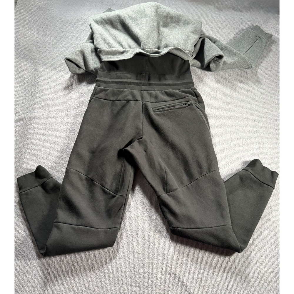 Tuxy Gray One Piece Hoodie Sweatsuit Loungewear Mens Medium Sweatpants
